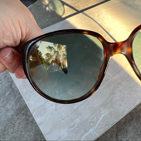 Givenchy Women's Tortoise Shell Sunglasses Gold Brown Black GV 7122 57mm $365 - Picture 5 of 12
